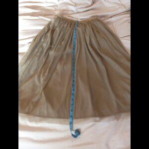 Uniqlo chiffon reversible skirt XS